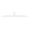 Ekena Millwork Portland Architectural Grade PVC Gable Bracket, 72"W x 12"H x 2"D x 4"F, 4/12 Pitch GBP072X12X0204POR00 - alternate 5